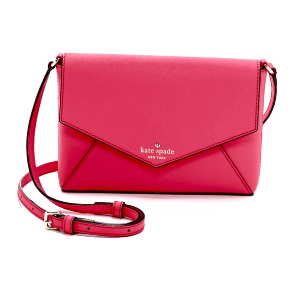 Kate Spade Hot Pink Envelope Crossbody - Picture 8 of 8